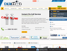 Tablet Screenshot of digimanindia.com